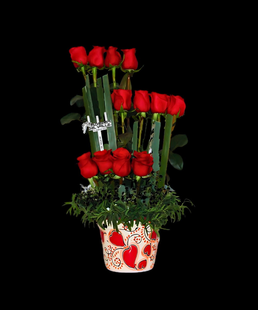 Talavera Corazones 3