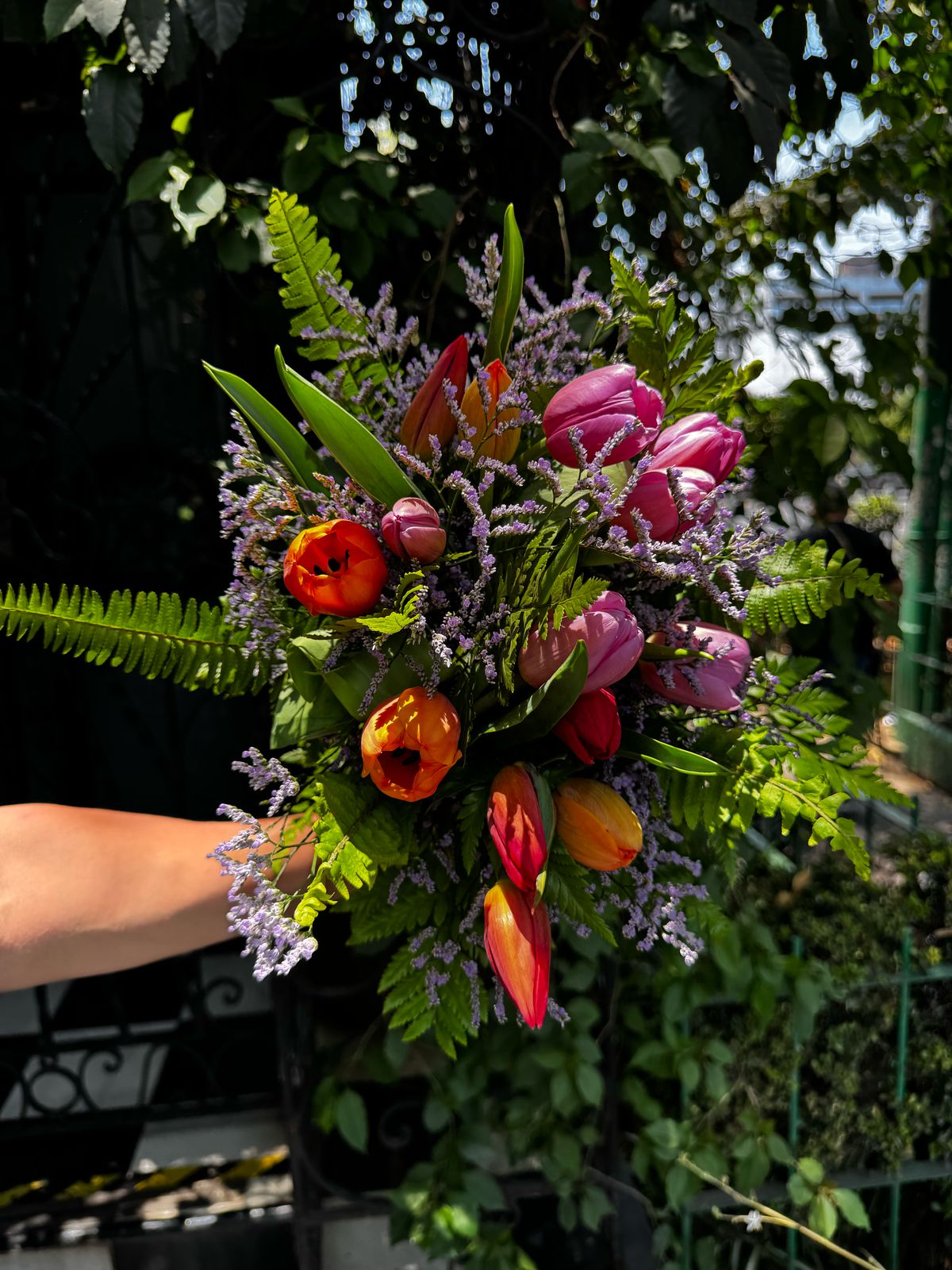 Ramo de Tulipanes Multicolor