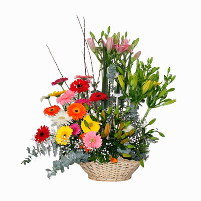 Canasta Primaveral Mediana